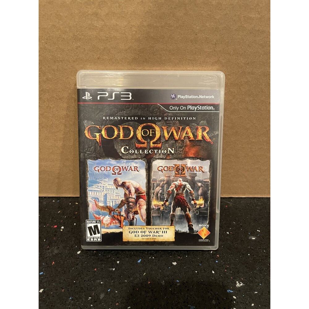 God of War Saga Collection Sony PlayStation 3 PS3 Complete CIB TESTED